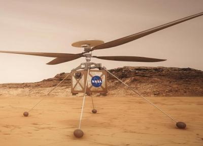 آزمایش چرخ بال مریخی بر روی زمین