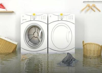 8 دلیل نشت آب از ماشین لباسشویی