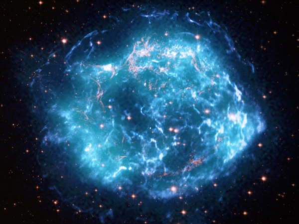 تصویربرداری شگفت انگیز از ستاره ای که سه قرن پیش منفجر شد