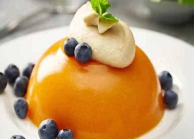 طرز تهیه دسر کرم خرمالو ، 20 نکته حرفه ای برای بافت نرم و لطیفش